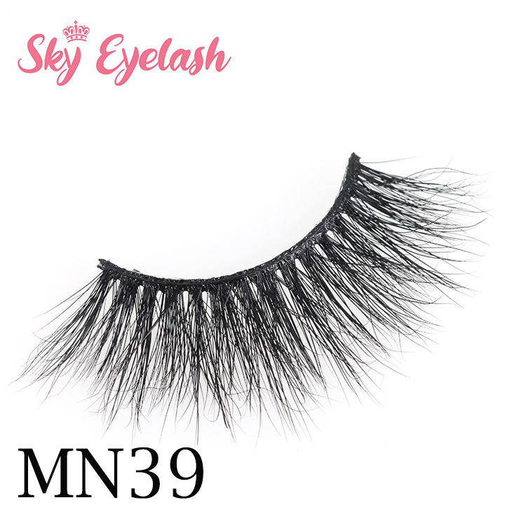 Best wholesale 3d real mink eyelash vendor lash factory with private label box YO